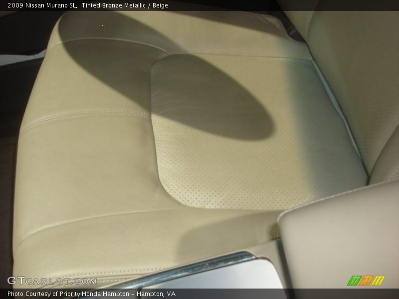 Tinted Bronze Metallic / Beige 2009 Nissan Murano SL