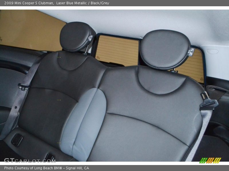 Laser Blue Metallic / Black/Grey 2009 Mini Cooper S Clubman