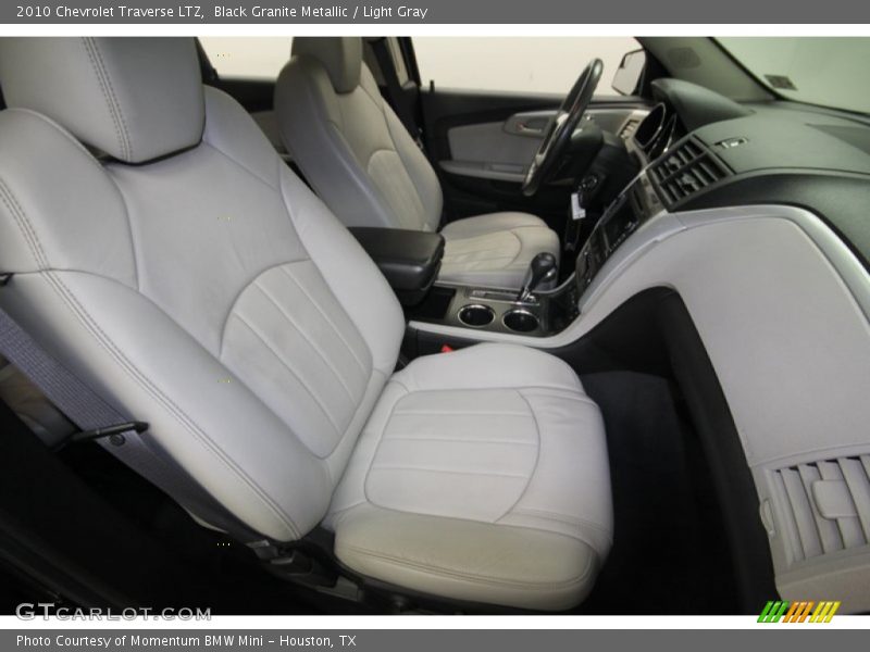 Black Granite Metallic / Light Gray 2010 Chevrolet Traverse LTZ