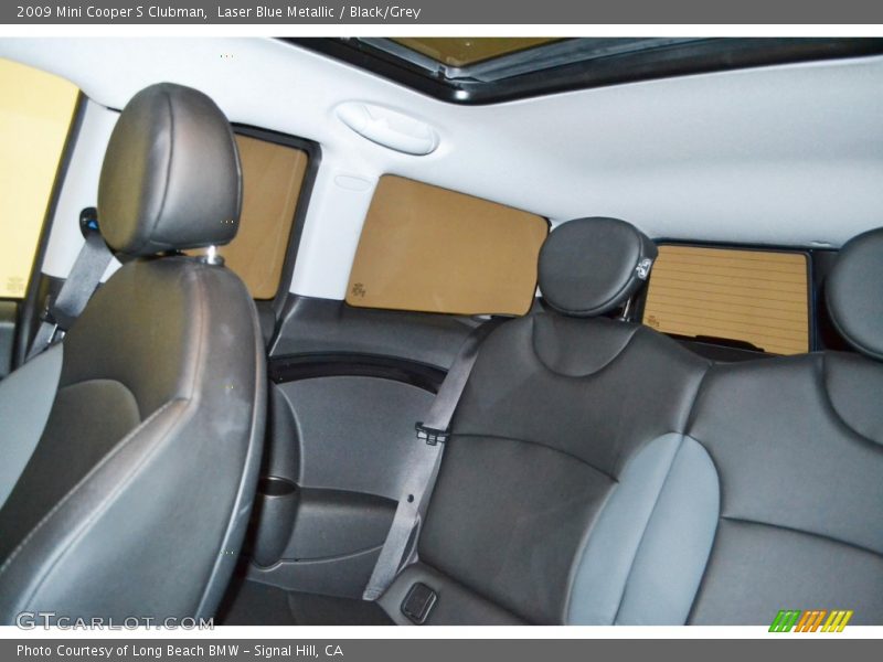 Laser Blue Metallic / Black/Grey 2009 Mini Cooper S Clubman
