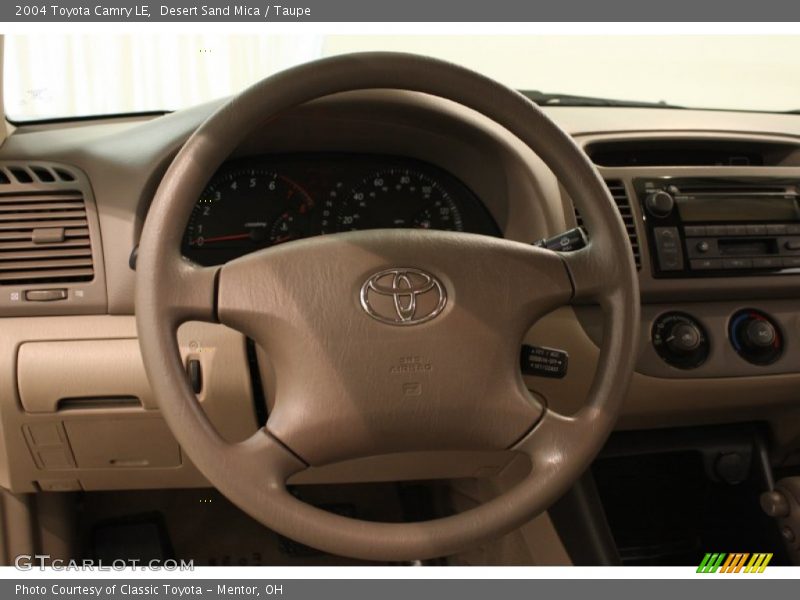 Desert Sand Mica / Taupe 2004 Toyota Camry LE