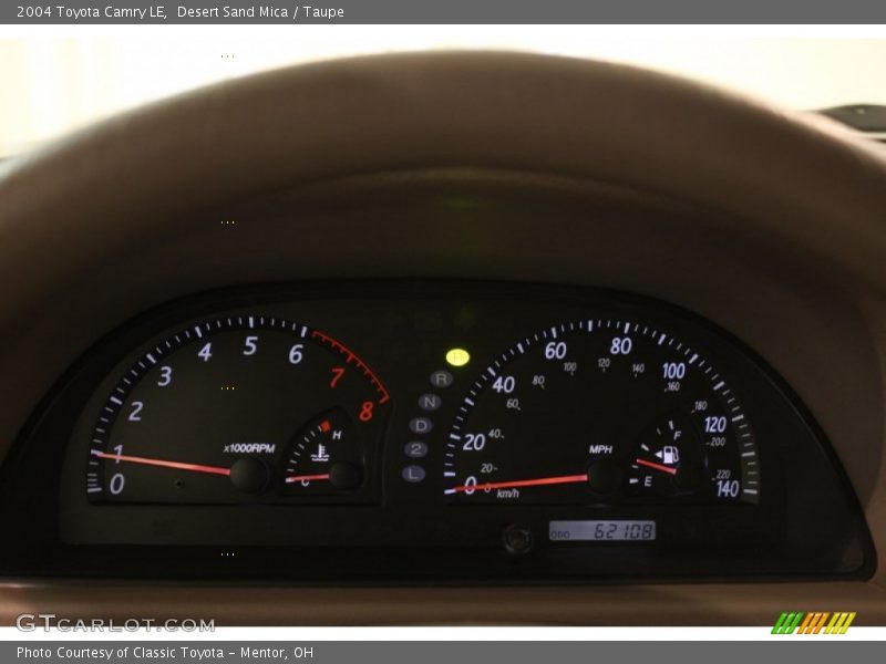Desert Sand Mica / Taupe 2004 Toyota Camry LE