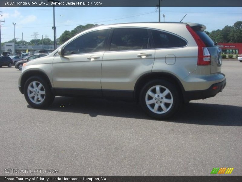 Borrego Beige Metallic / Ivory 2007 Honda CR-V EX-L