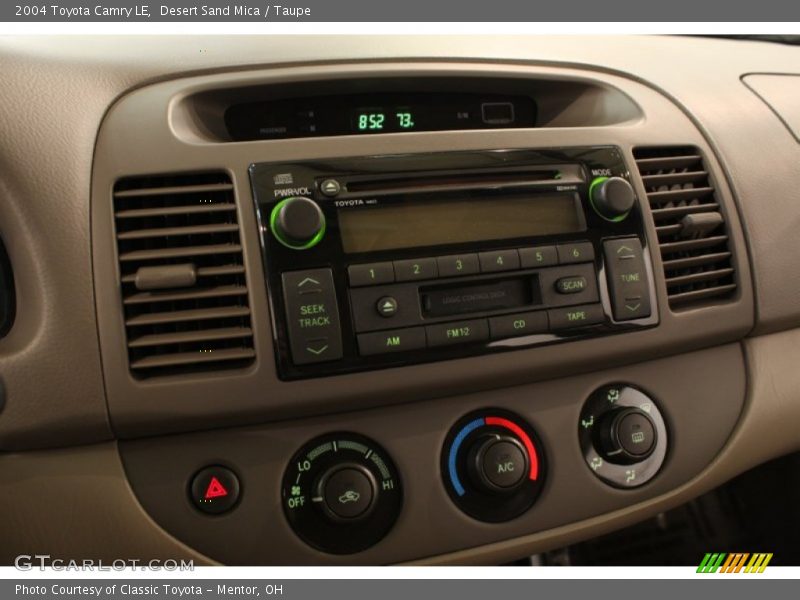 Desert Sand Mica / Taupe 2004 Toyota Camry LE