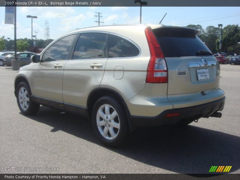 Borrego Beige Metallic / Ivory 2007 Honda CR-V EX-L