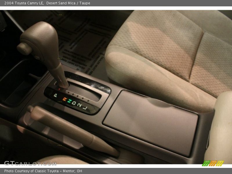 Desert Sand Mica / Taupe 2004 Toyota Camry LE