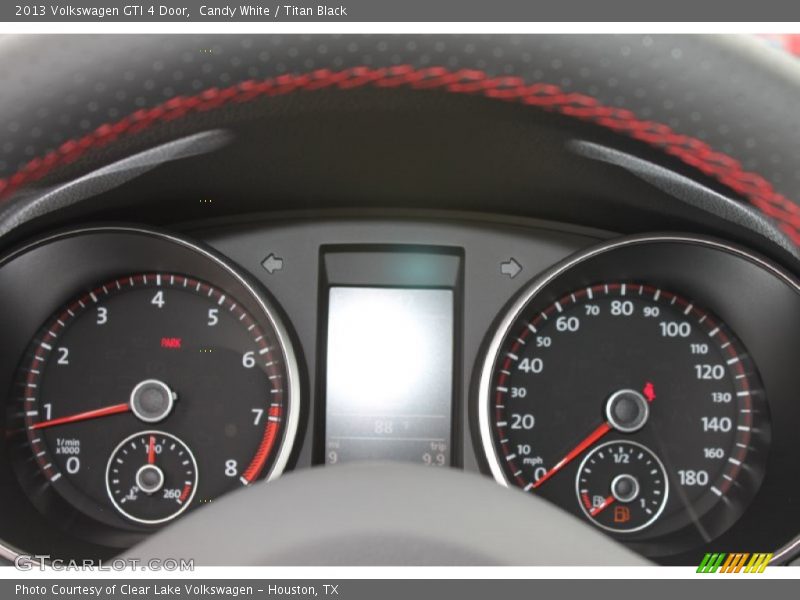 Candy White / Titan Black 2013 Volkswagen GTI 4 Door
