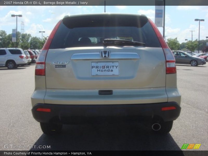 Borrego Beige Metallic / Ivory 2007 Honda CR-V EX-L