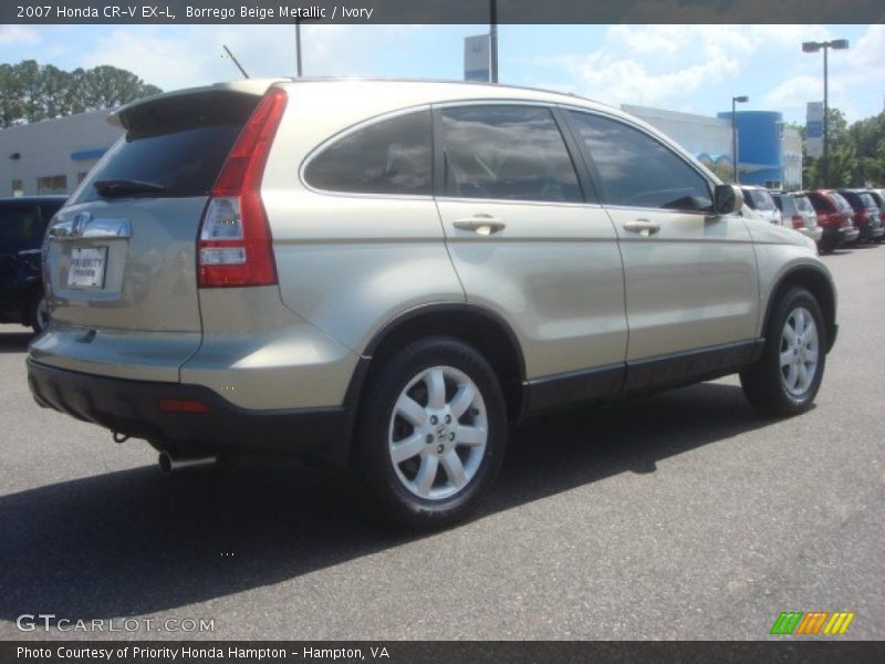 Borrego Beige Metallic / Ivory 2007 Honda CR-V EX-L