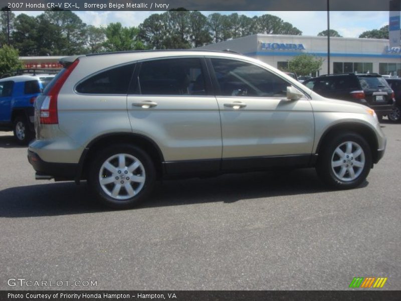 Borrego Beige Metallic / Ivory 2007 Honda CR-V EX-L