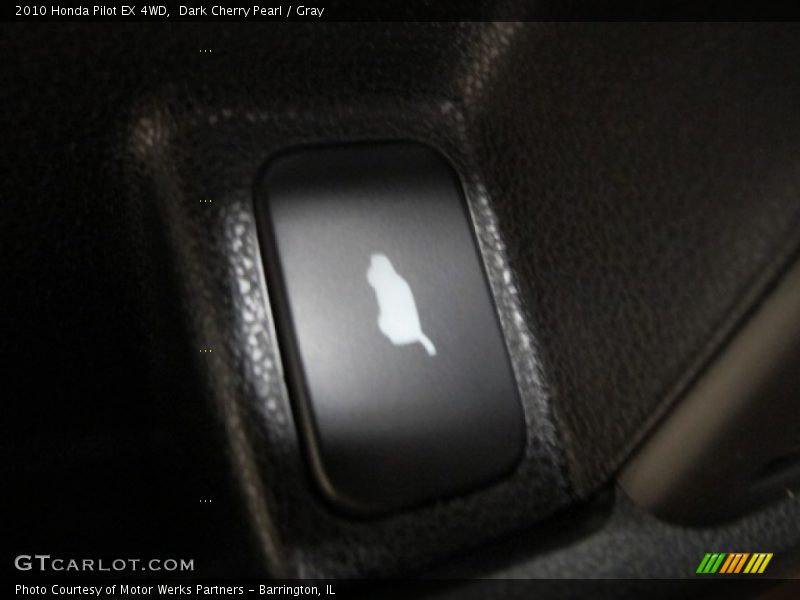 Dark Cherry Pearl / Gray 2010 Honda Pilot EX 4WD