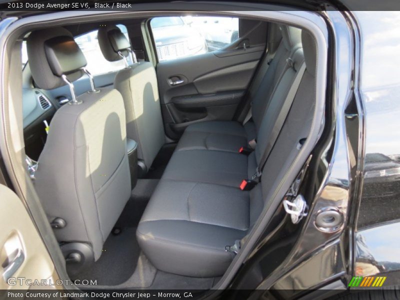 Black / Black 2013 Dodge Avenger SE V6
