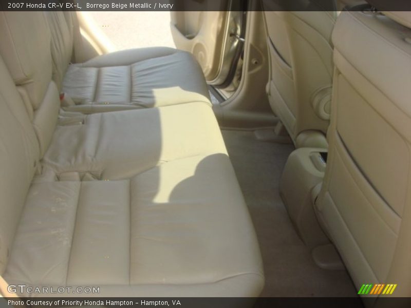 Borrego Beige Metallic / Ivory 2007 Honda CR-V EX-L