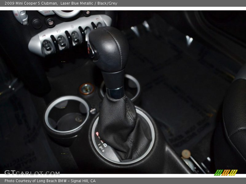 Laser Blue Metallic / Black/Grey 2009 Mini Cooper S Clubman