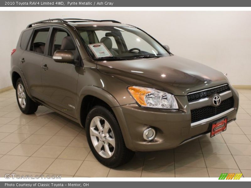 Pyrite Metallic / Ash Gray 2010 Toyota RAV4 Limited 4WD