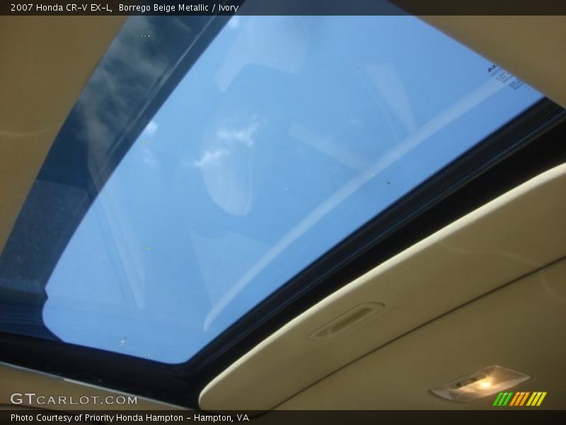 Borrego Beige Metallic / Ivory 2007 Honda CR-V EX-L