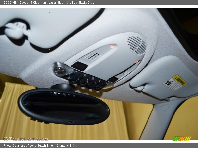 Laser Blue Metallic / Black/Grey 2009 Mini Cooper S Clubman