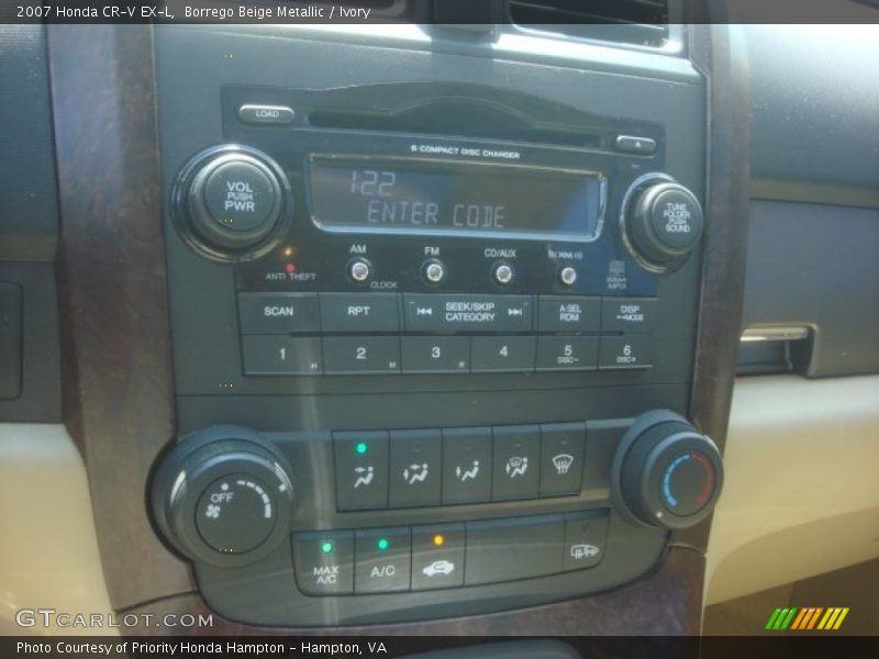 Borrego Beige Metallic / Ivory 2007 Honda CR-V EX-L