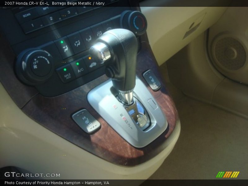 Borrego Beige Metallic / Ivory 2007 Honda CR-V EX-L