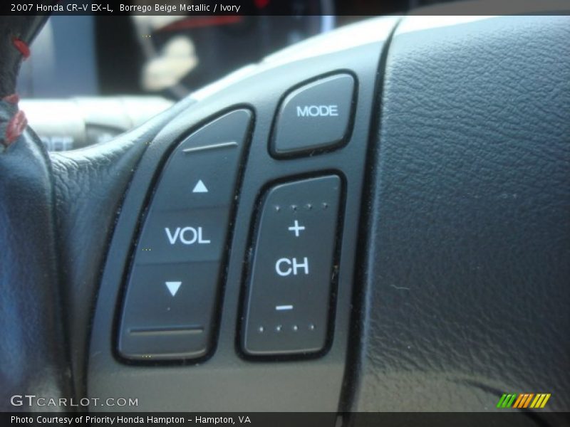 Borrego Beige Metallic / Ivory 2007 Honda CR-V EX-L