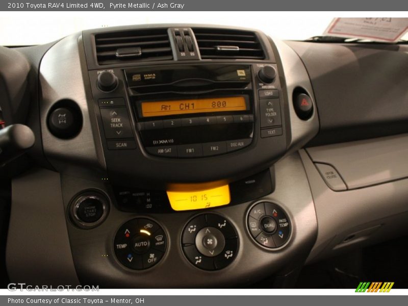 Pyrite Metallic / Ash Gray 2010 Toyota RAV4 Limited 4WD