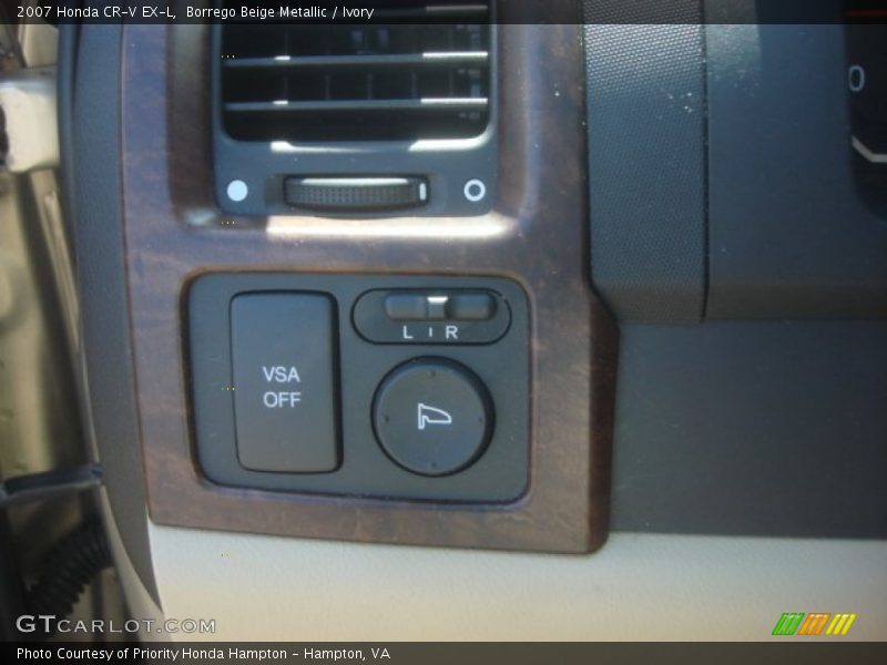 Borrego Beige Metallic / Ivory 2007 Honda CR-V EX-L