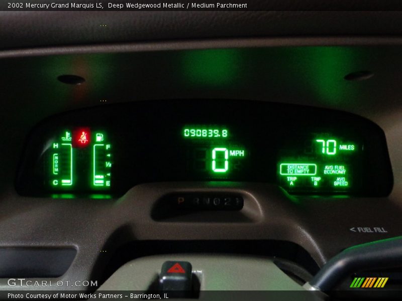  2002 Grand Marquis LS LS Gauges