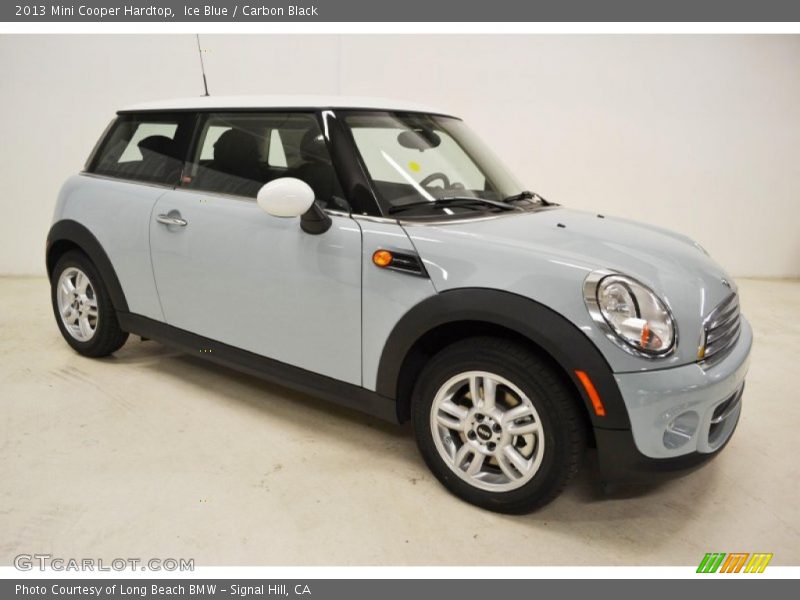 Ice Blue / Carbon Black 2013 Mini Cooper Hardtop