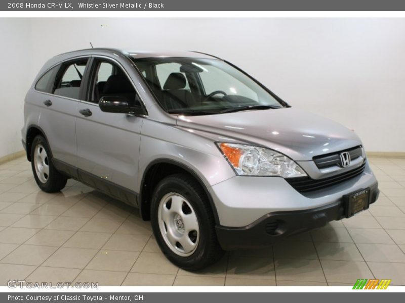 Whistler Silver Metallic / Black 2008 Honda CR-V LX