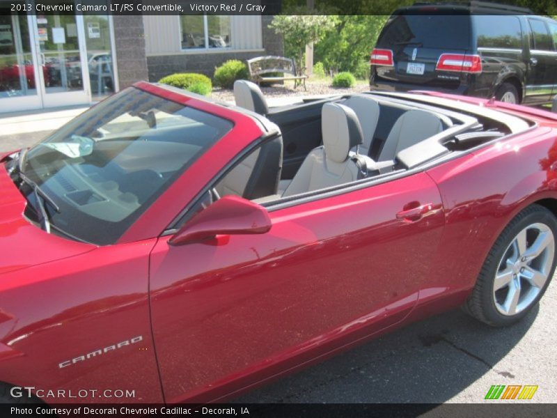 Victory Red / Gray 2013 Chevrolet Camaro LT/RS Convertible