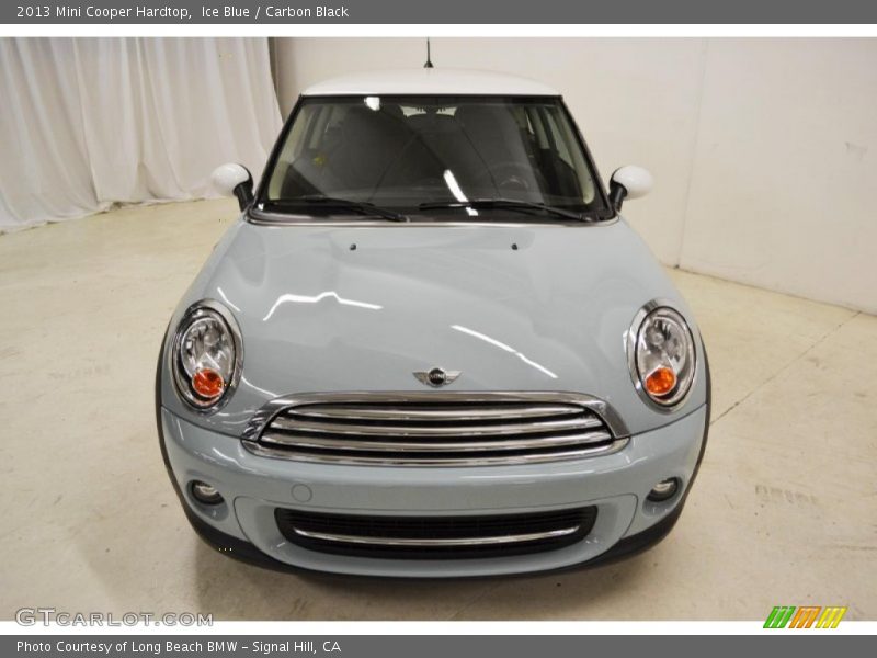 Ice Blue / Carbon Black 2013 Mini Cooper Hardtop