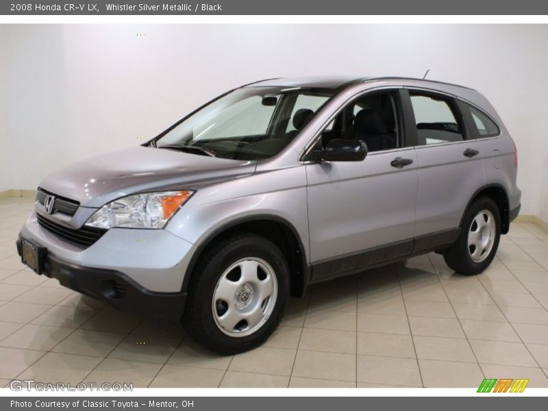 Whistler Silver Metallic / Black 2008 Honda CR-V LX