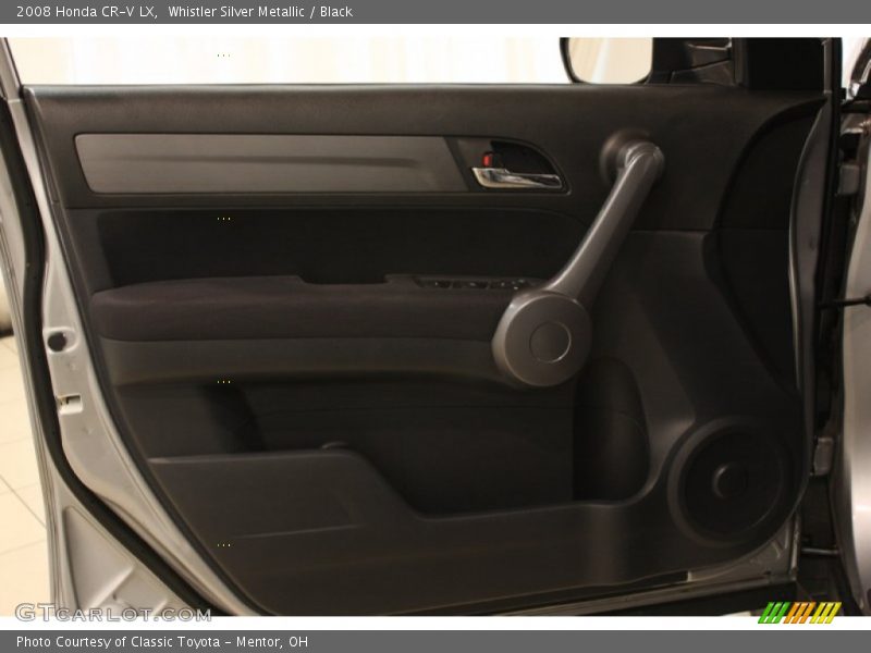 Whistler Silver Metallic / Black 2008 Honda CR-V LX