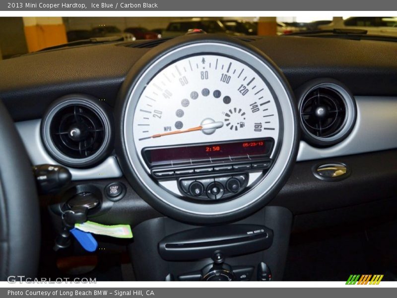 Ice Blue / Carbon Black 2013 Mini Cooper Hardtop