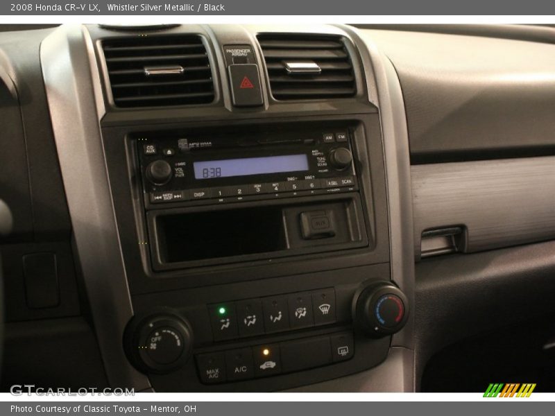 Whistler Silver Metallic / Black 2008 Honda CR-V LX