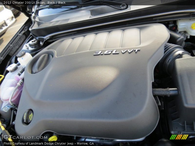 Black / Black 2013 Chrysler 200 LX Sedan