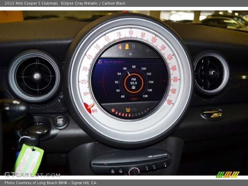 Eclipse Gray Metallic / Carbon Black 2013 Mini Cooper S Clubman