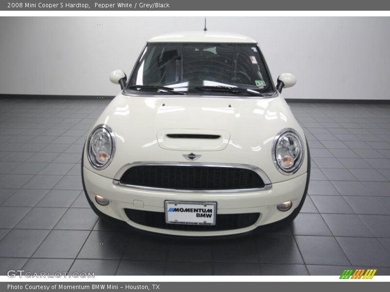 Pepper White / Grey/Black 2008 Mini Cooper S Hardtop