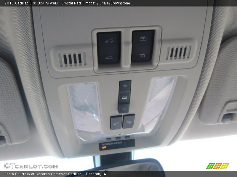 Crystal Red Tintcoat / Shale/Brownstone 2013 Cadillac SRX Luxury AWD