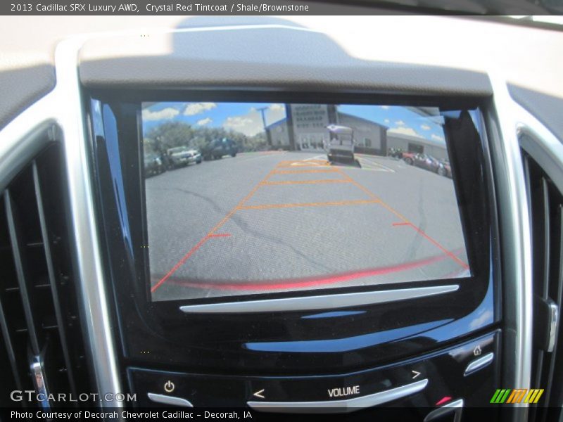 Crystal Red Tintcoat / Shale/Brownstone 2013 Cadillac SRX Luxury AWD