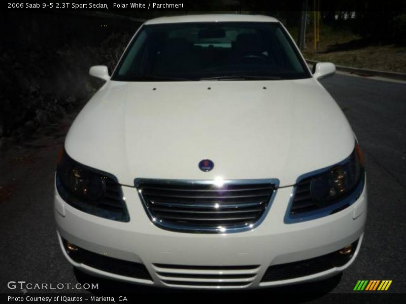 Polar White / Parchment 2006 Saab 9-5 2.3T Sport Sedan