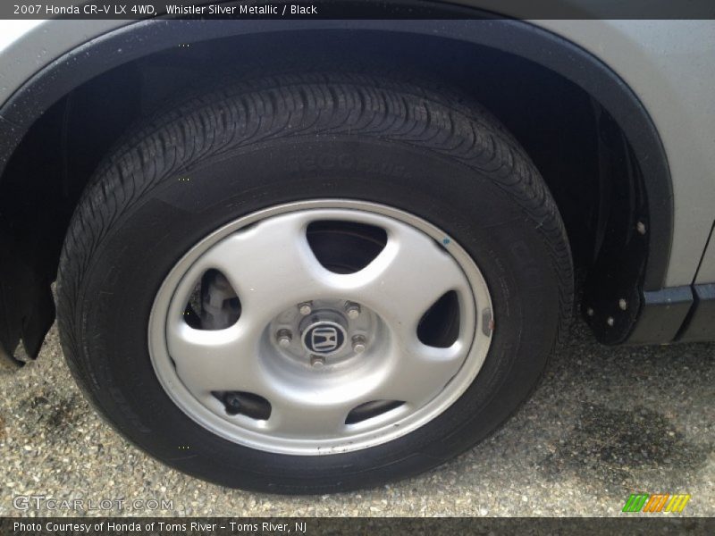 Whistler Silver Metallic / Black 2007 Honda CR-V LX 4WD
