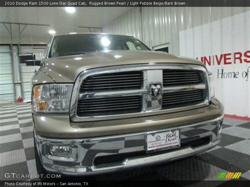 Rugged Brown Pearl / Light Pebble Beige/Bark Brown 2010 Dodge Ram 1500 Lone Star Quad Cab