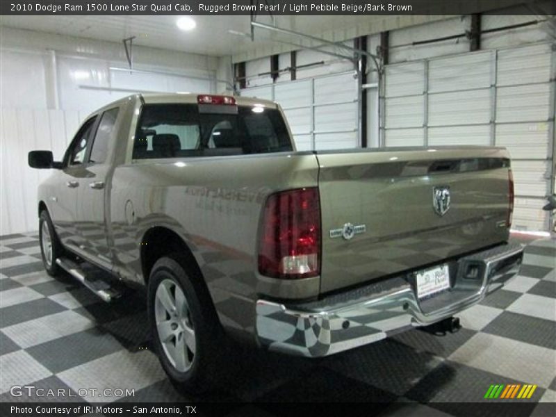 Rugged Brown Pearl / Light Pebble Beige/Bark Brown 2010 Dodge Ram 1500 Lone Star Quad Cab