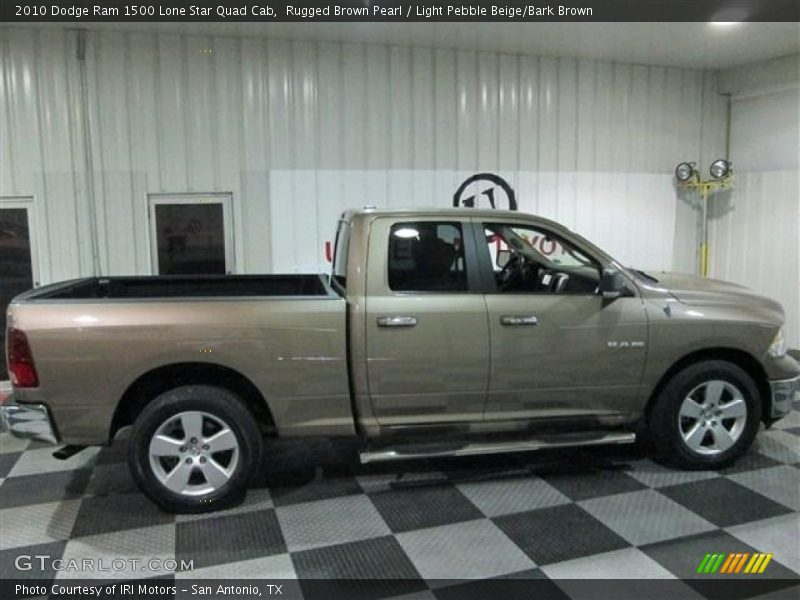 Rugged Brown Pearl / Light Pebble Beige/Bark Brown 2010 Dodge Ram 1500 Lone Star Quad Cab