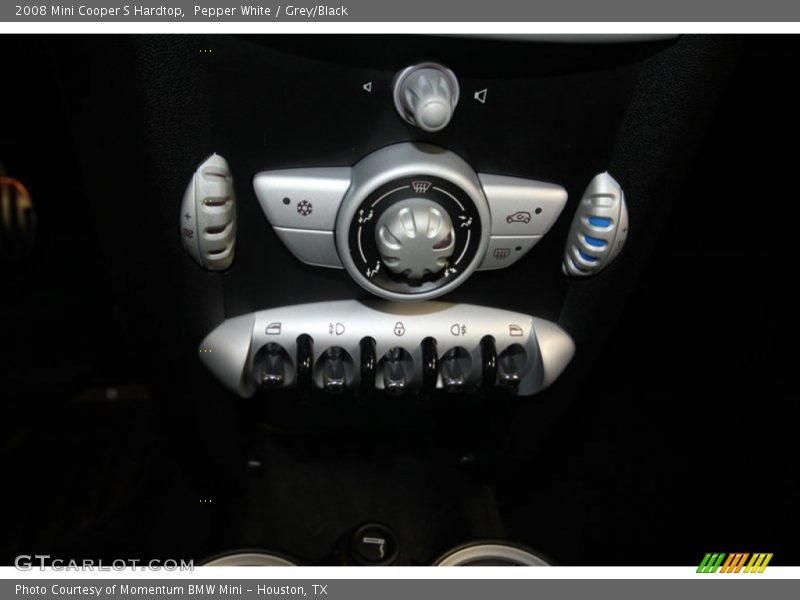 Pepper White / Grey/Black 2008 Mini Cooper S Hardtop