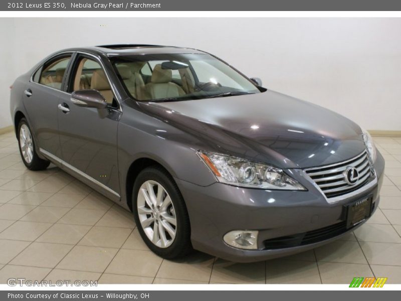 Nebula Gray Pearl / Parchment 2012 Lexus ES 350