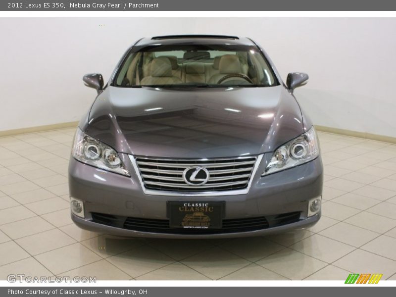 Nebula Gray Pearl / Parchment 2012 Lexus ES 350