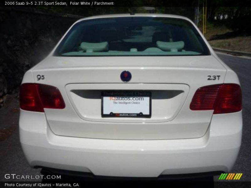 Polar White / Parchment 2006 Saab 9-5 2.3T Sport Sedan