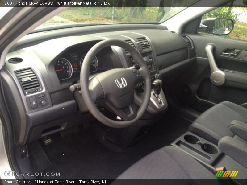  2007 CR-V LX 4WD Black Interior